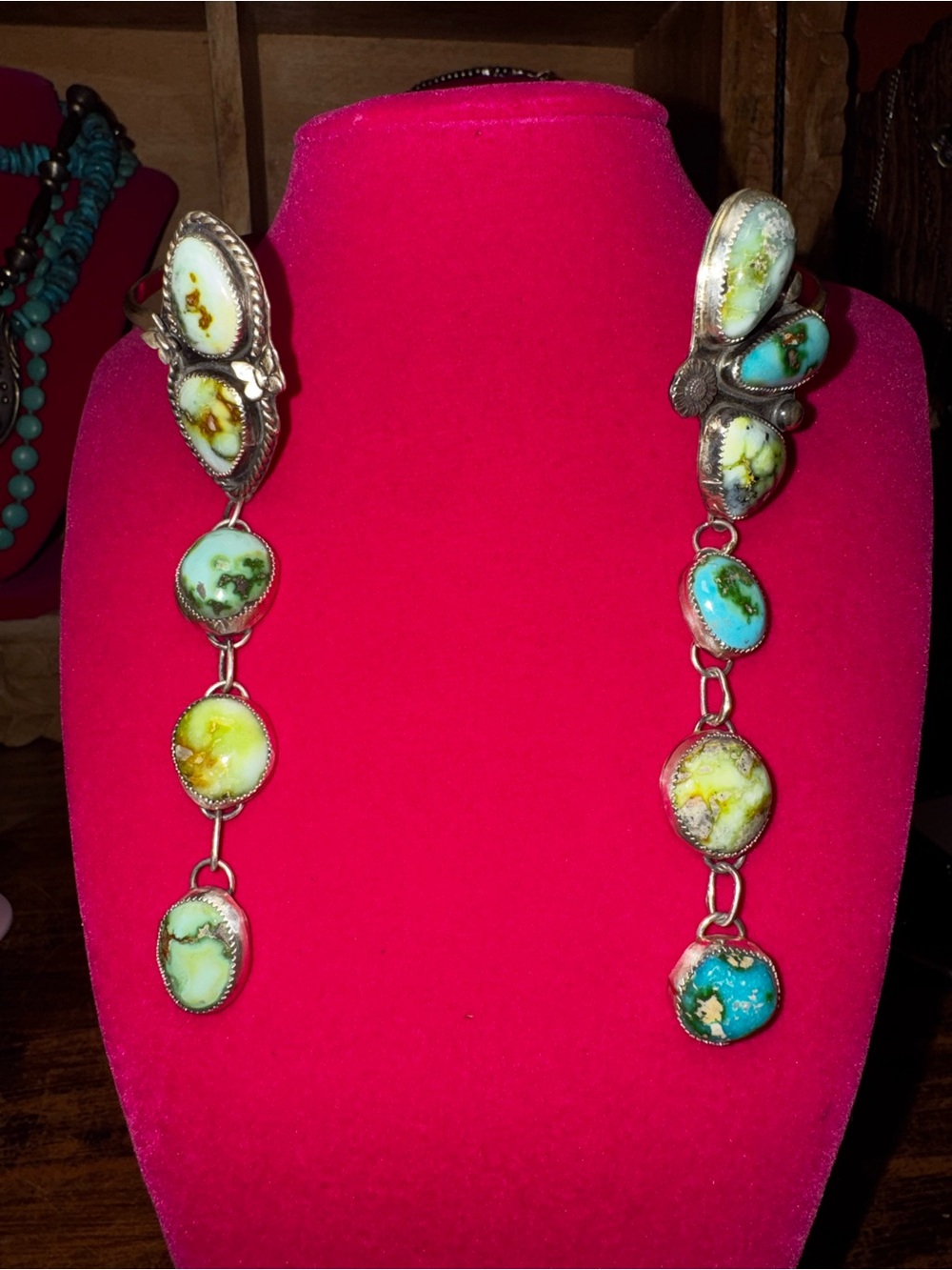 Turquoise & Palomino Choker Necklace
